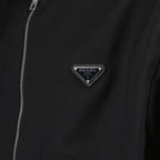 Jacken Blouson en gabardine Prada Schwarz Homme