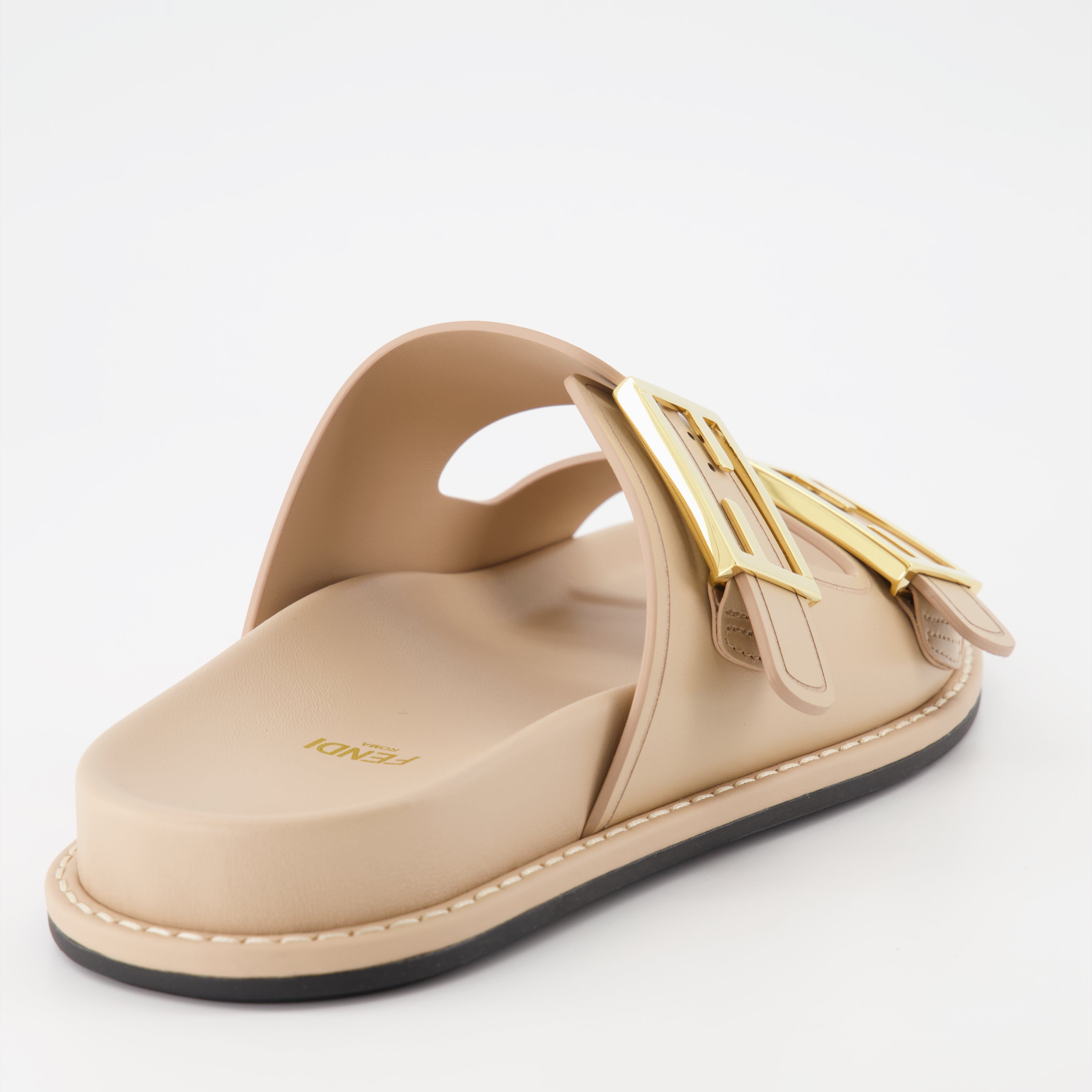 Zapatos abiertos Sandales Fendi Feel Fendi Beige Femme