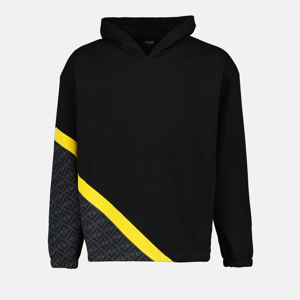 Sweatshirts FF Hoodie Fendi Black Man