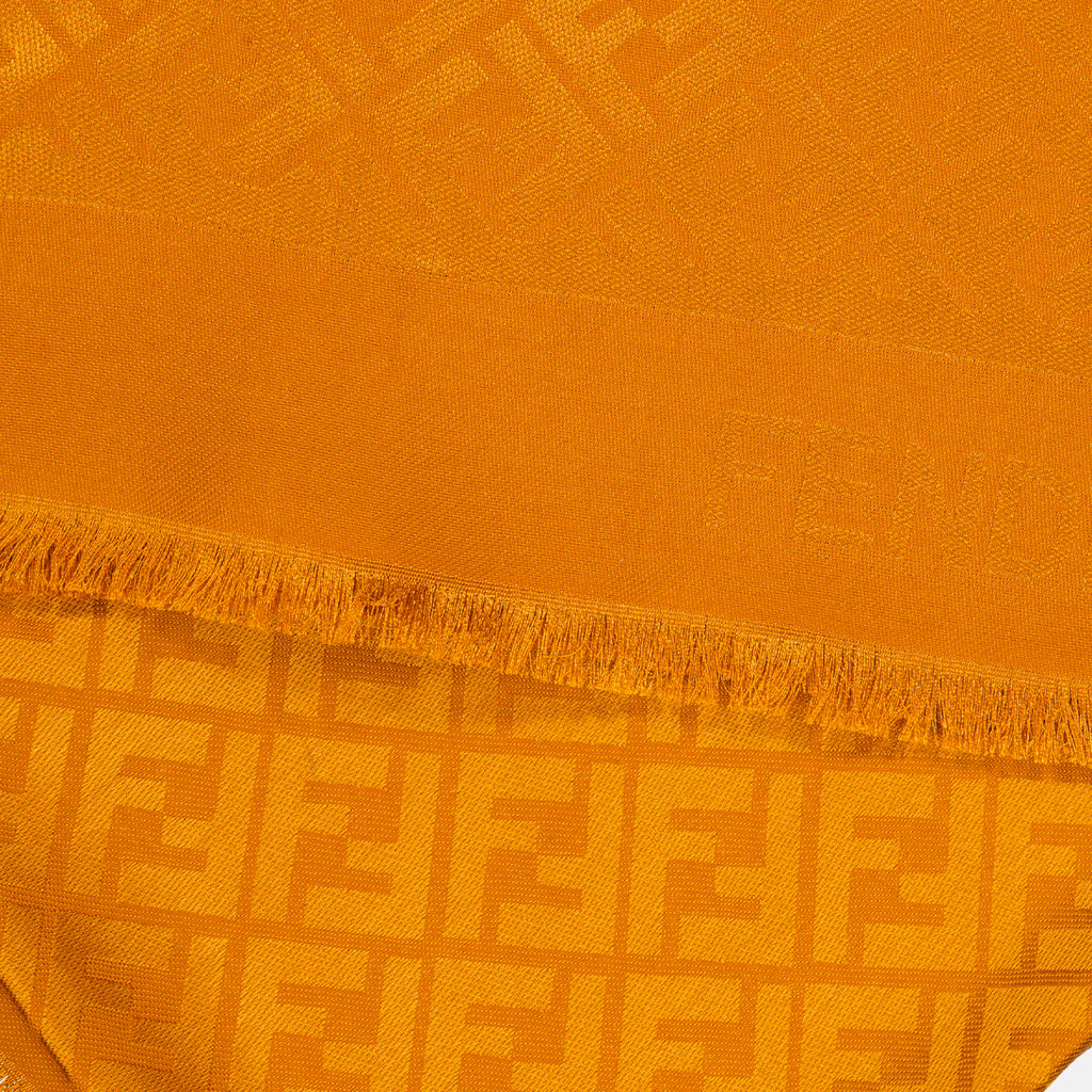 Sciarpe e guanti Châle FF Fendi Arancia Femme