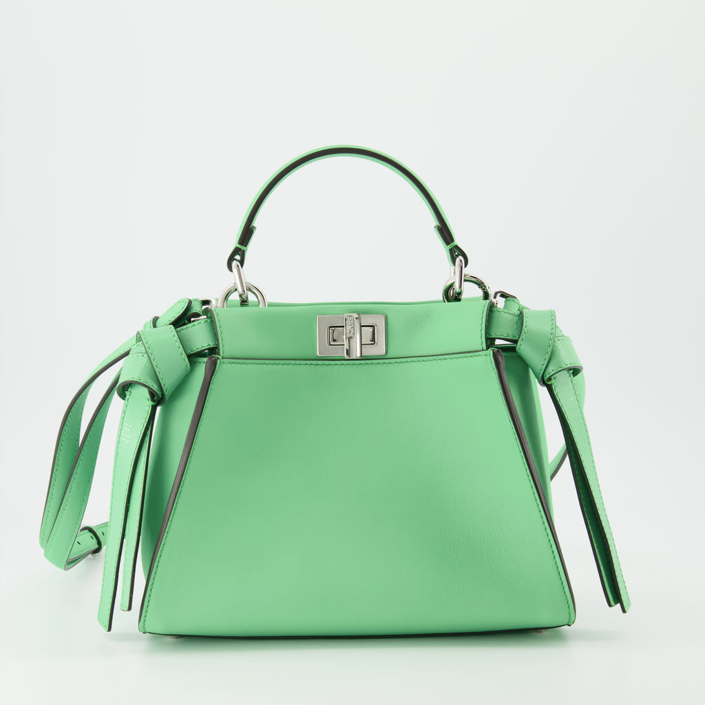 Borse a mano e a spalla Sac Peekaboo mini Fendi Verde Femme
