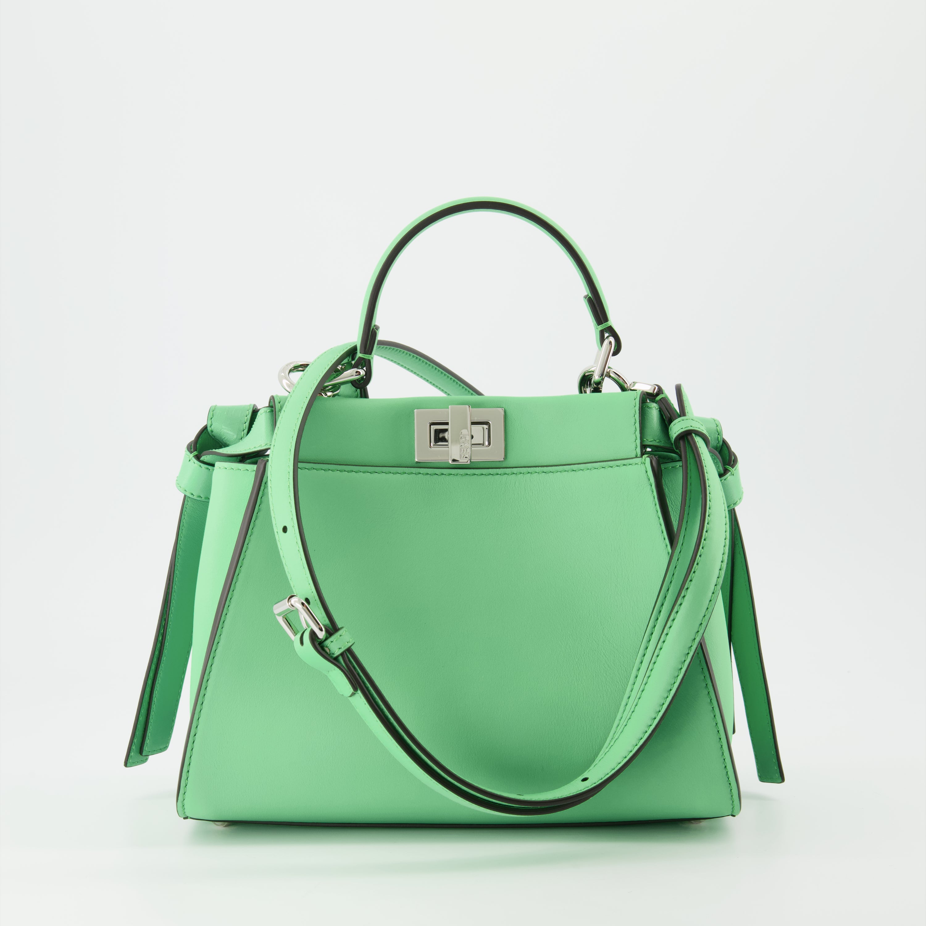 Borse a mano e a spalla Sac Peekaboo mini Fendi Verde Femme