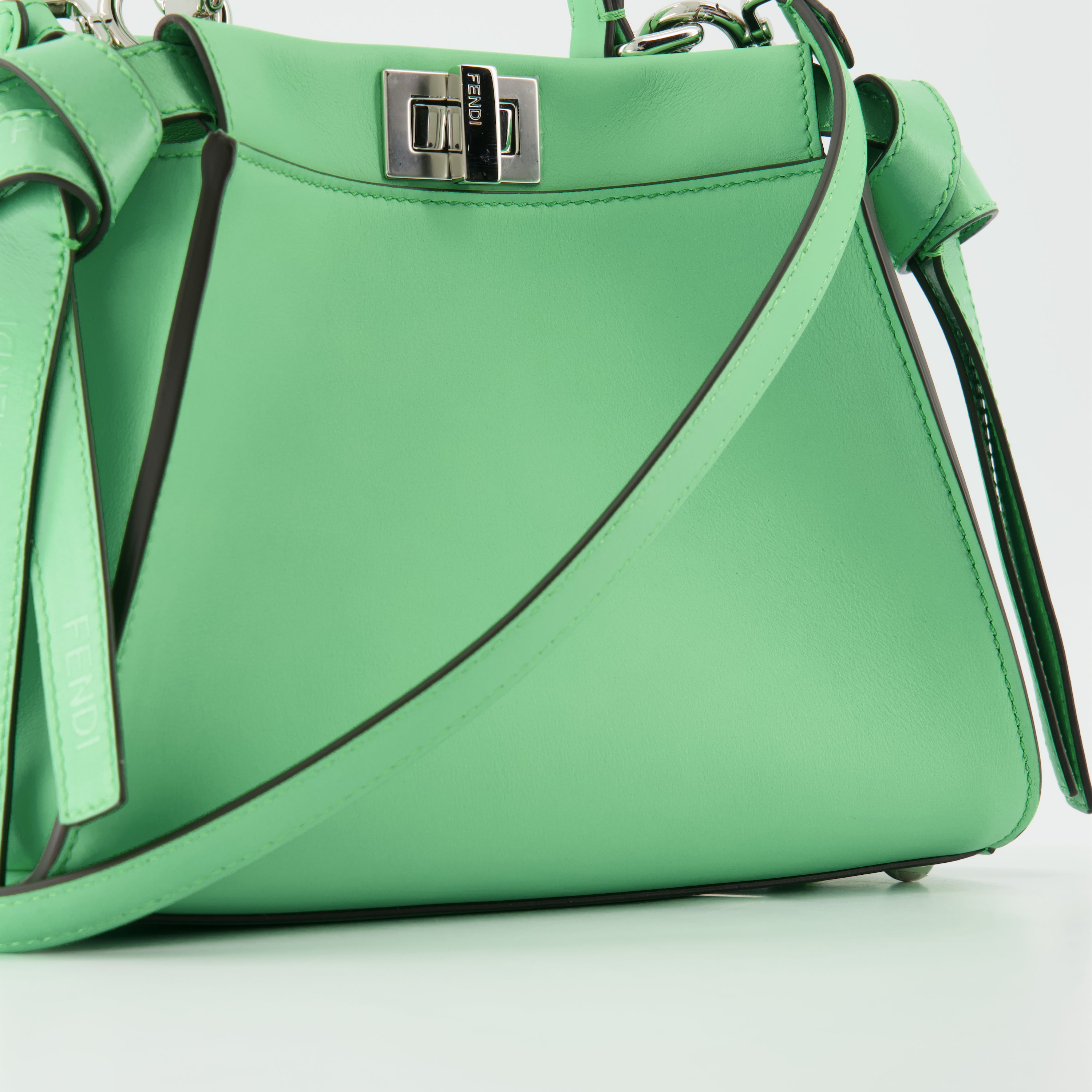 Borse a mano e a spalla Sac Peekaboo mini Fendi Verde Femme