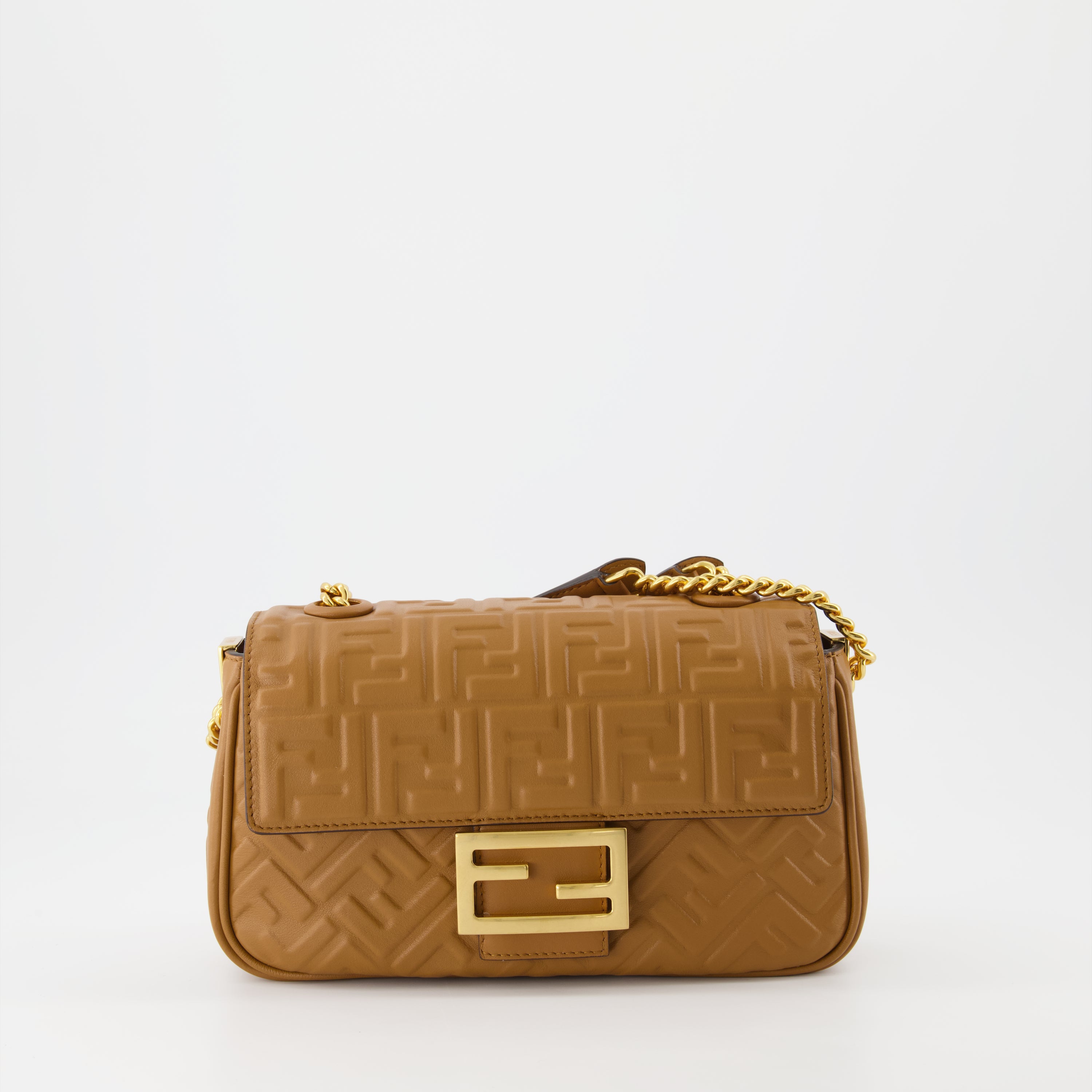크로스백 Sac Baguette Fendi 갈색 Femme
