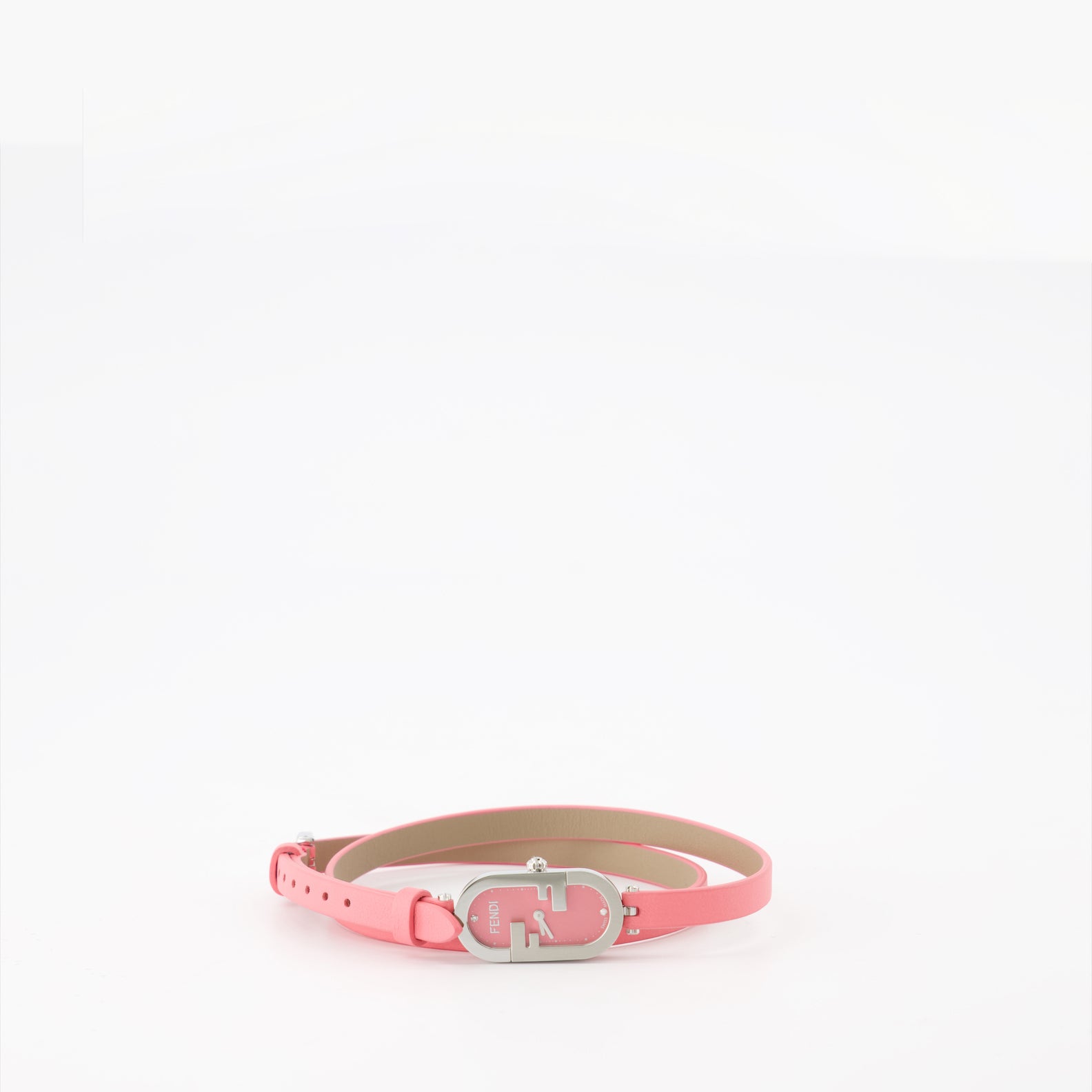 Schmuck Montre O'Lock Vertical Fendi Rosa Femme