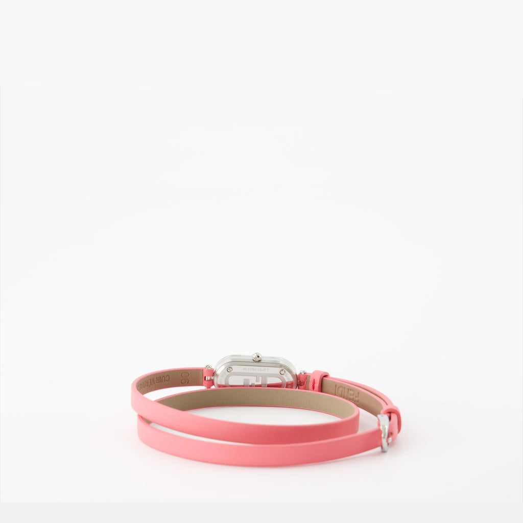Schmuck Montre O'Lock Vertical Fendi Rosa Femme