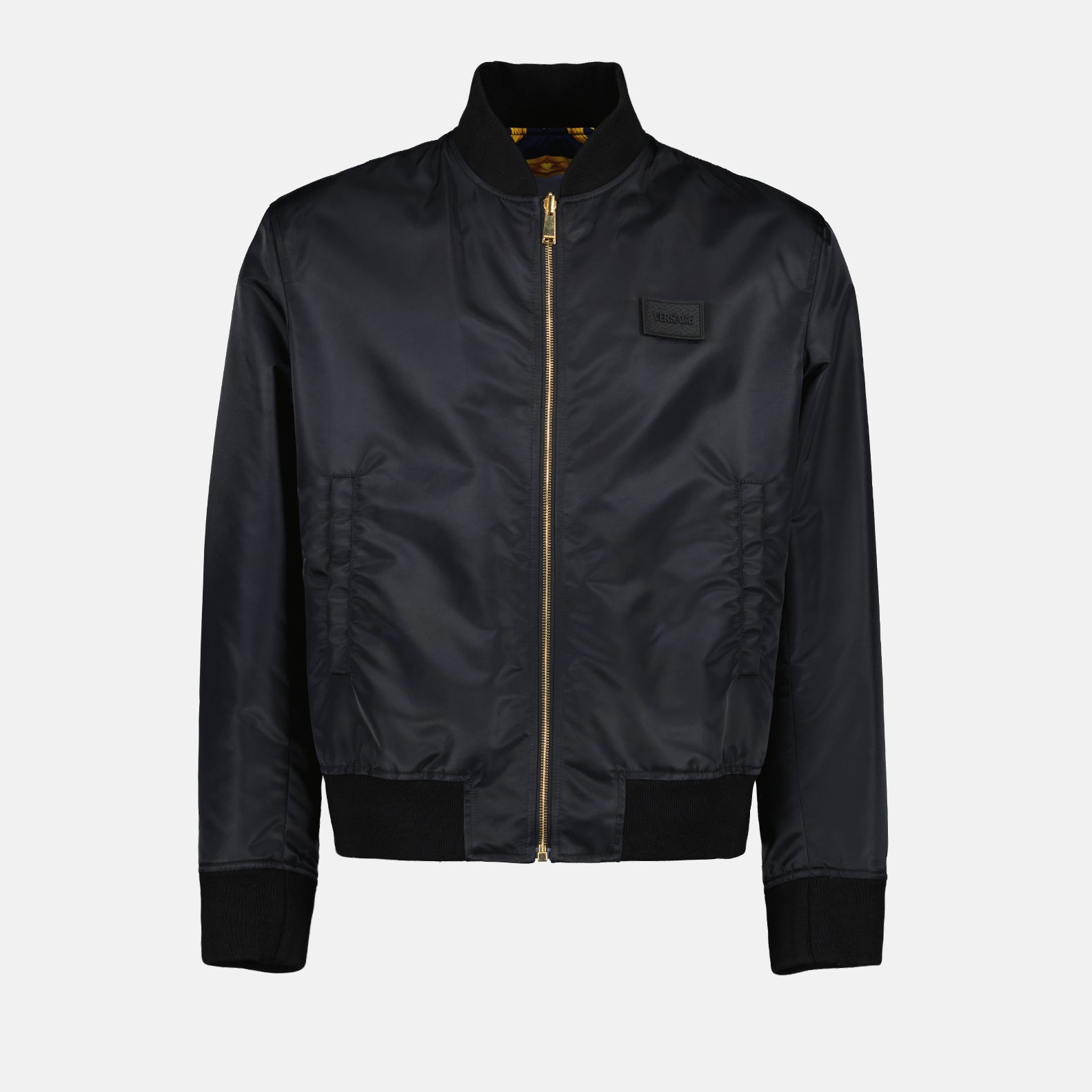 재킷 Bomber réversible Barocco 660 Versace 파란색 Homme