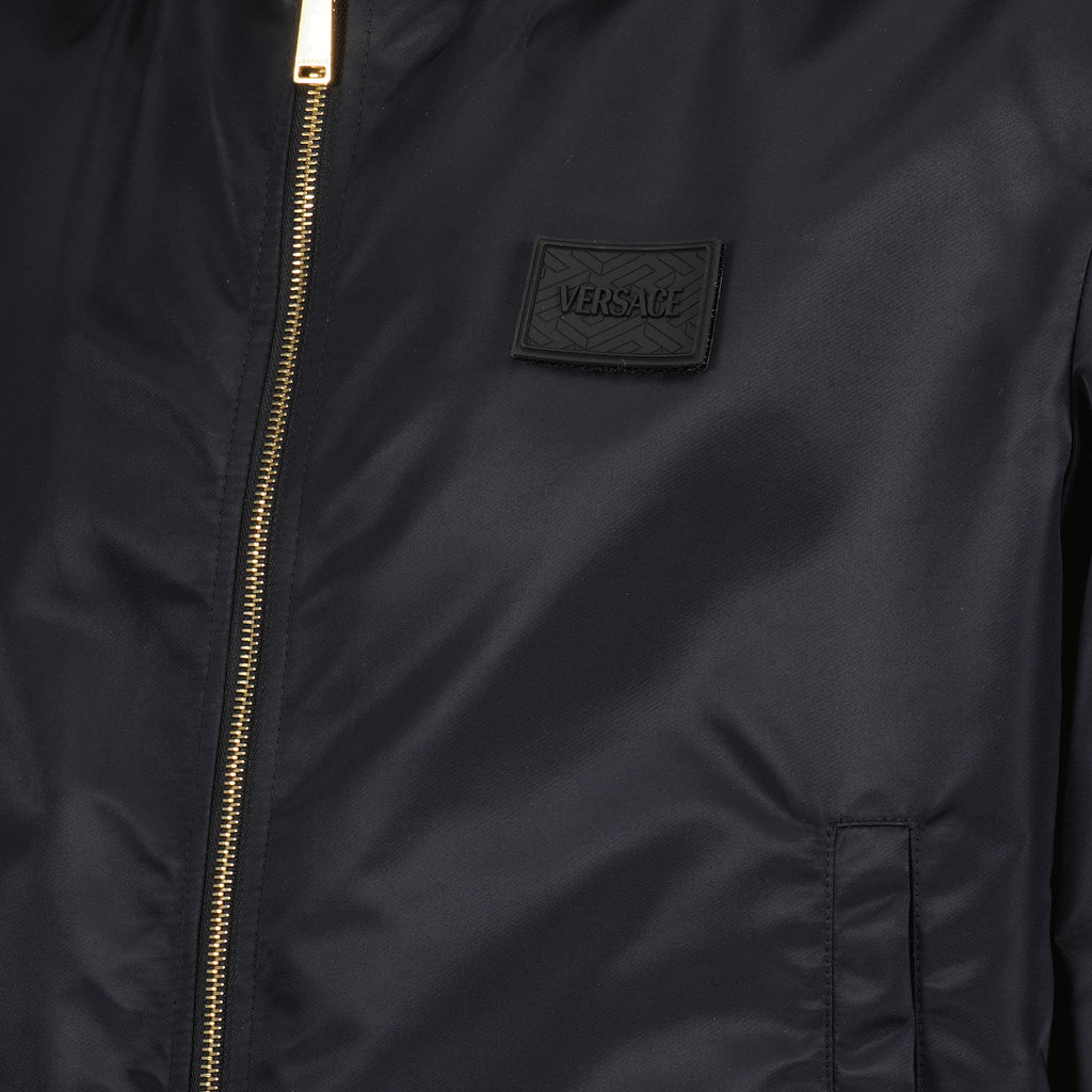 재킷 Bomber réversible Barocco 660 Versace 파란색 Homme