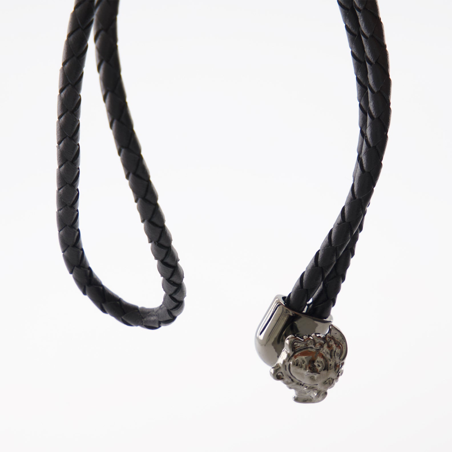 Joias Bracelet en cuir La Medusa Versace Preto Homme