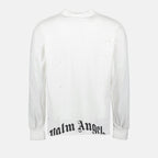Sweatshirts Sweatshirt Bear Palm Angels Blanc Homme