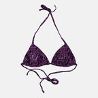 Moda praia Haut de bikini Versace Roxo Femme