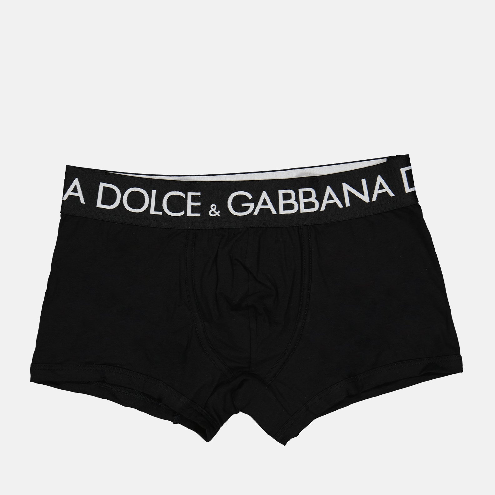 Roupa íntima e homewear Boxer à logo Dolce & Gabbana Preto Homme