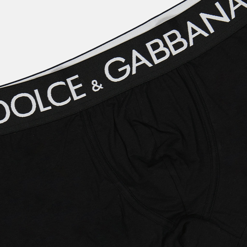 Roupa íntima e homewear Boxer à logo Dolce & Gabbana Preto Homme