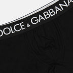 Roupa íntima e homewear Boxer à logo Dolce & Gabbana Preto Homme