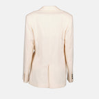 Vestes Veste blazer MSGM Blanc Femme