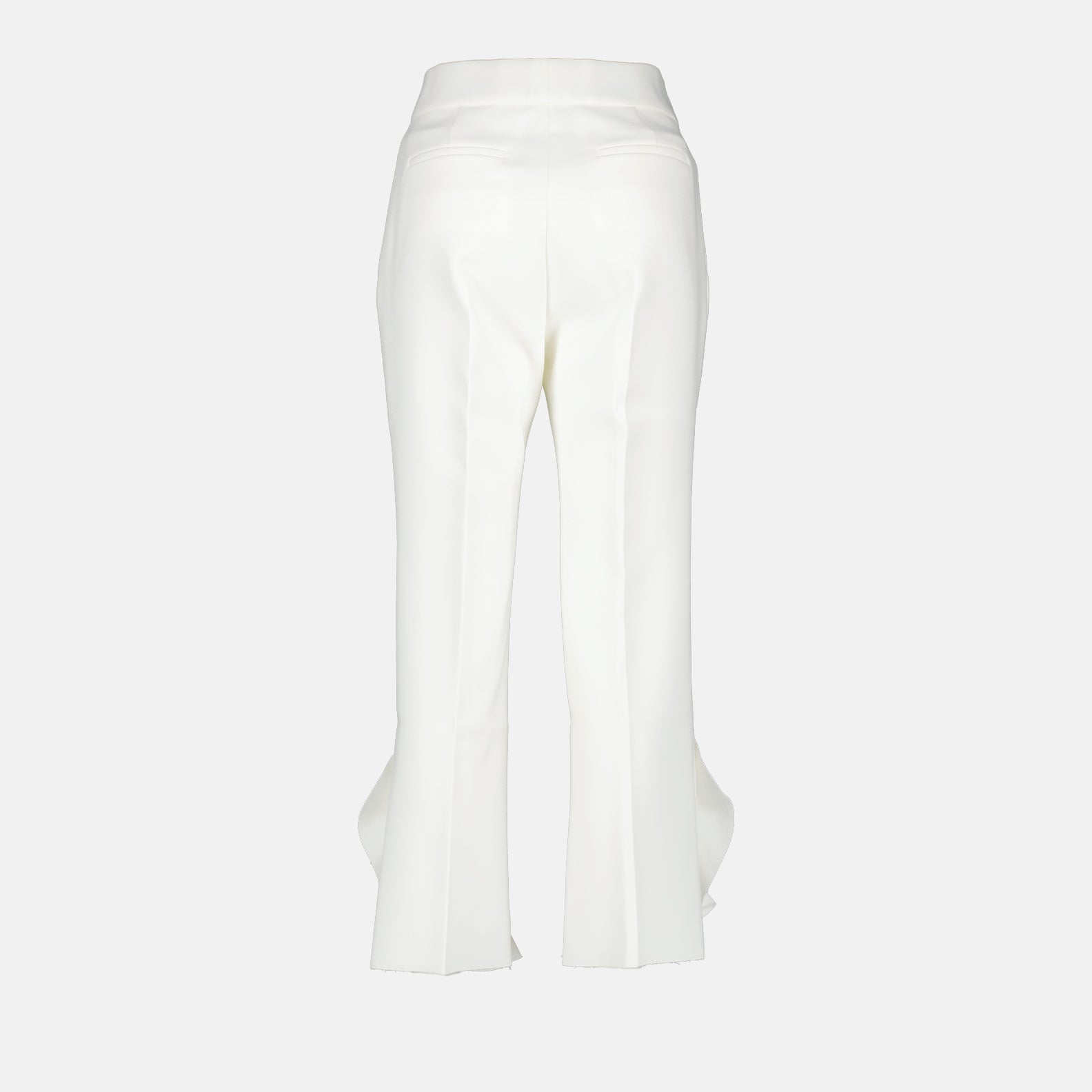 Hosen Pantalon à volants MSGM Weiß Femme
