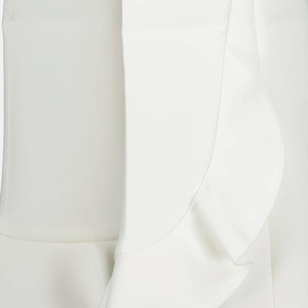 Hosen Pantalon à volants MSGM Weiß Femme