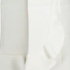 Hosen Pantalon à volants MSGM Weiß Femme