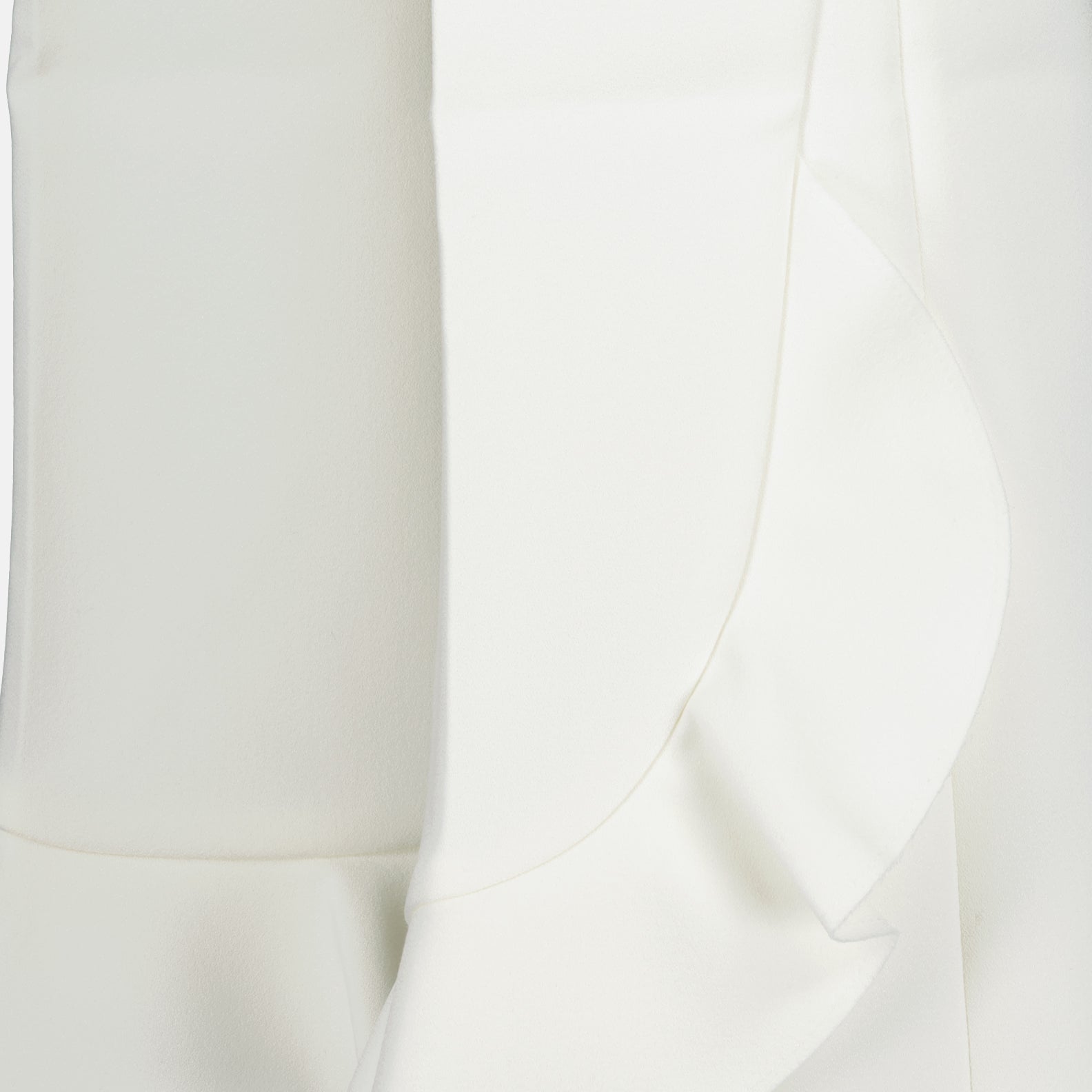 Hosen Pantalon à volants MSGM Weiß Femme