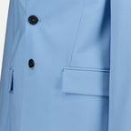 Jackets Blazer jacket MSGM Blue Femme