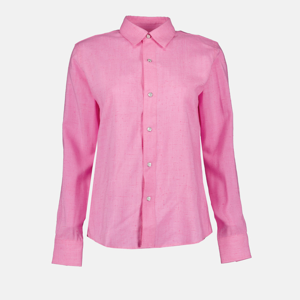 Shirts Viscose shirt Ami PARIS Pink Women
