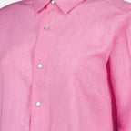 Shirts Viscose shirt Ami PARIS Pink Women
