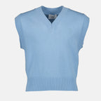 Maille Pull Ami de Coeur Ami PARIS Bleu Unisexe