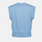 Maille Pull Ami de Coeur Ami PARIS Bleu Unisexe