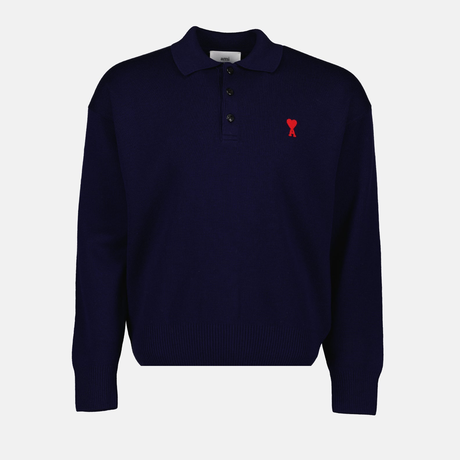 Polos Polo Ami de Coeur Ami PARIS Azul Homme