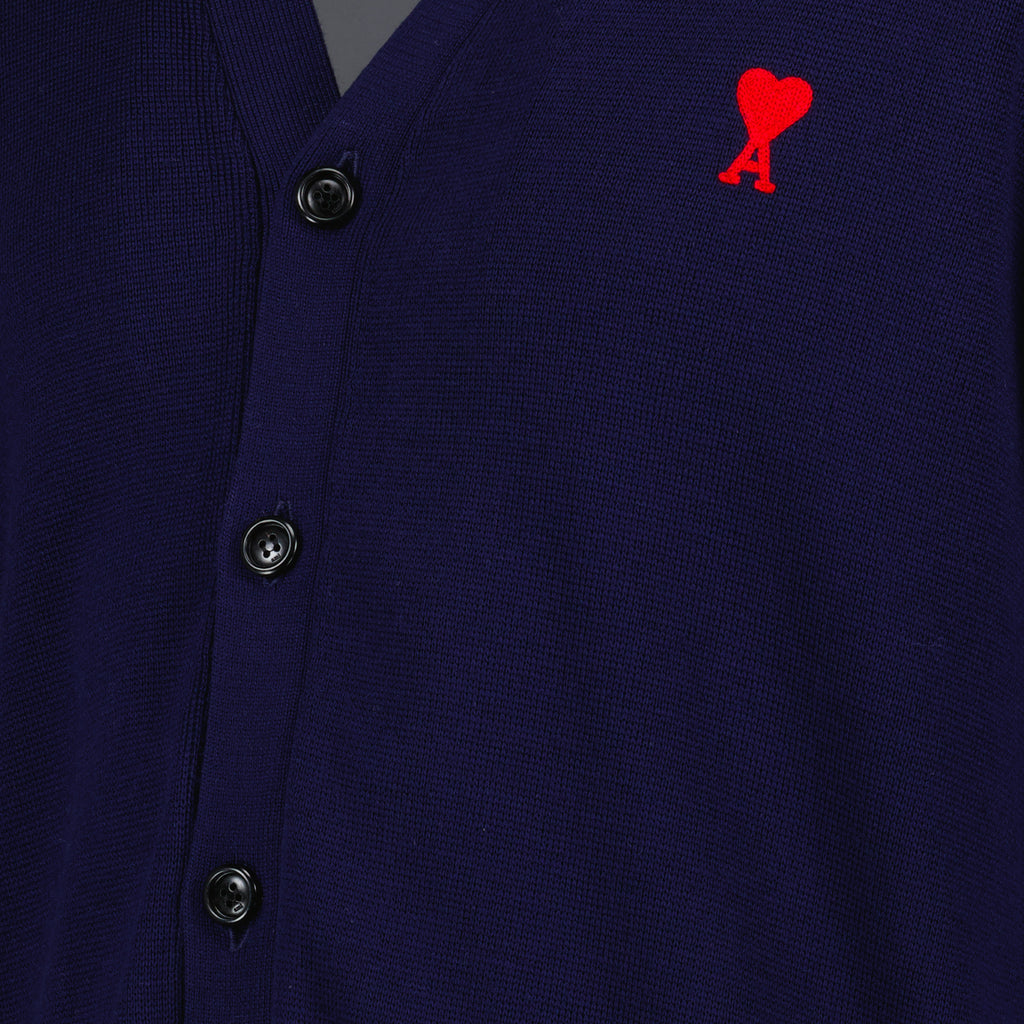 Knitwear Ami de Coeur Cardigan Ami PARIS Blue Man