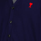 Knitwear Ami de Coeur Cardigan Ami PARIS Blue Man