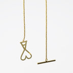 Jewelry Chain bracelet Ami PARIS Gold Unisex