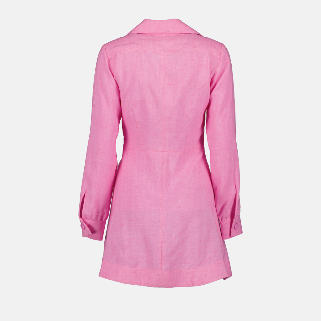 Robes Robe en viscose Ami PARIS Rose Femme