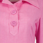 Robes Robe en viscose Ami PARIS Rose Femme