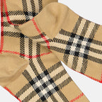 Sous-vêtements et homewear Chaussettes à carreaux Burberry Beige Unisexe