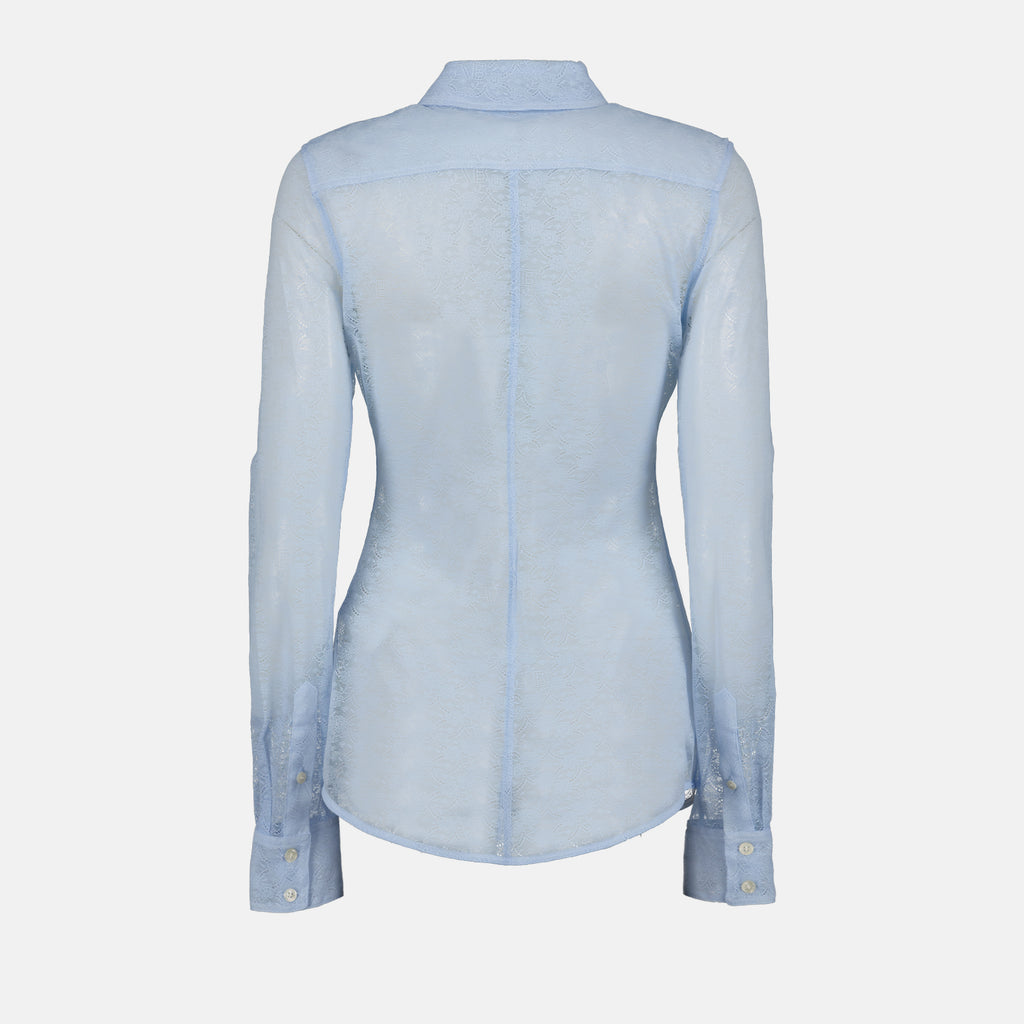 Shirts Openwork shirt Victoria Beckham Blue Women