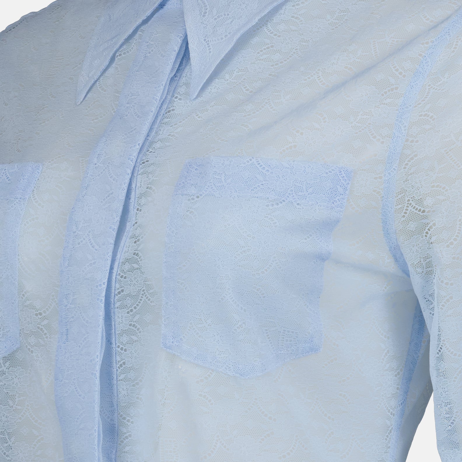 Shirts Openwork shirt Victoria Beckham Blue Women