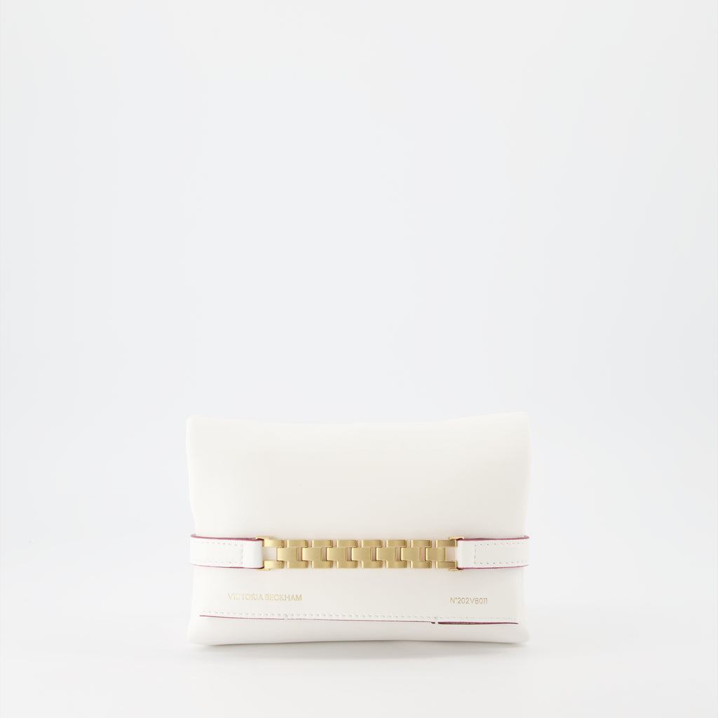 Bolsas de mão e de ombro Pochette Chain Victoria Beckham Branco Femme