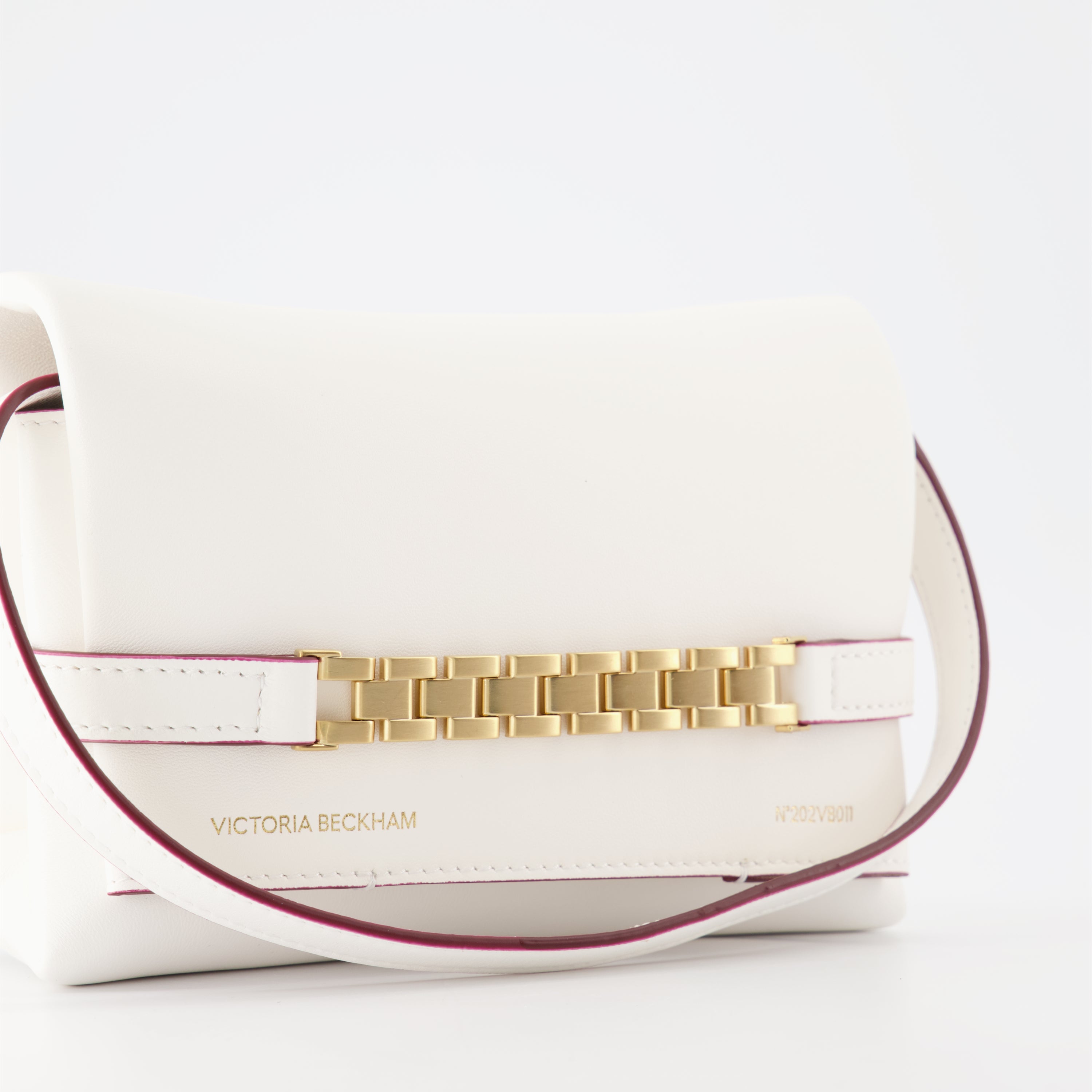 Bolsas de mão e de ombro Pochette Chain Victoria Beckham Branco Femme