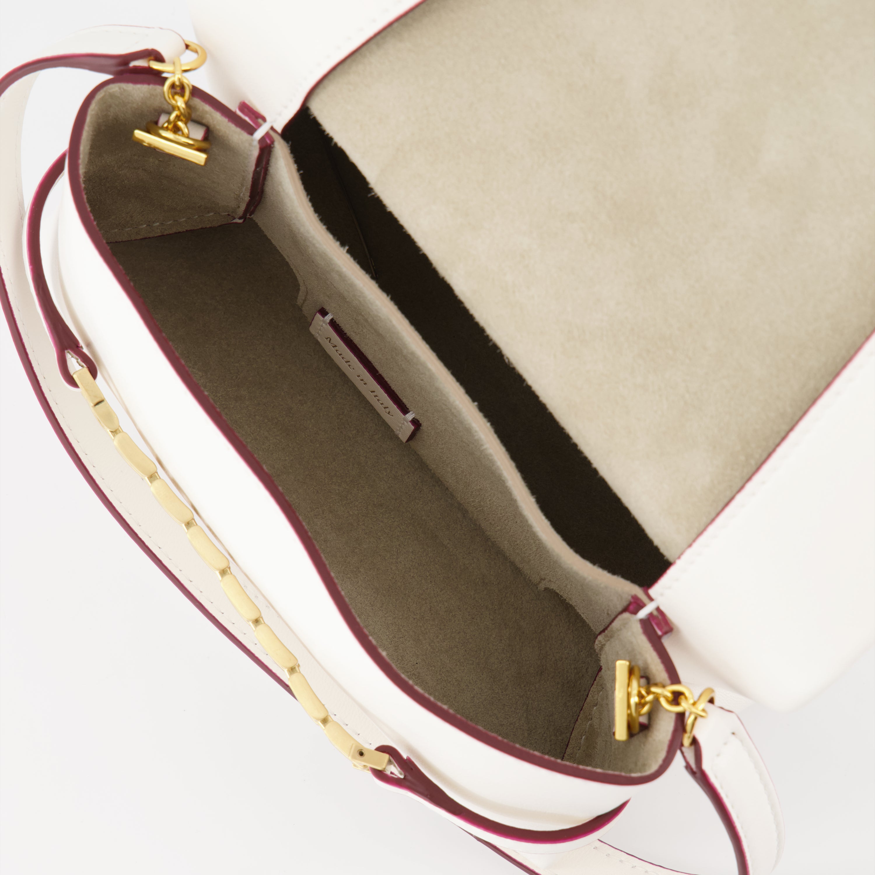 Bolsas de mão e de ombro Pochette Chain Victoria Beckham Branco Femme