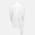Robes Robe chemise Alexander McQueen Blanc Femme