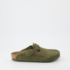 Offene schuhe Boston Clogs Birkenstock Khaki Homme