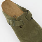 Offene schuhe Boston Clogs Birkenstock Khaki Homme