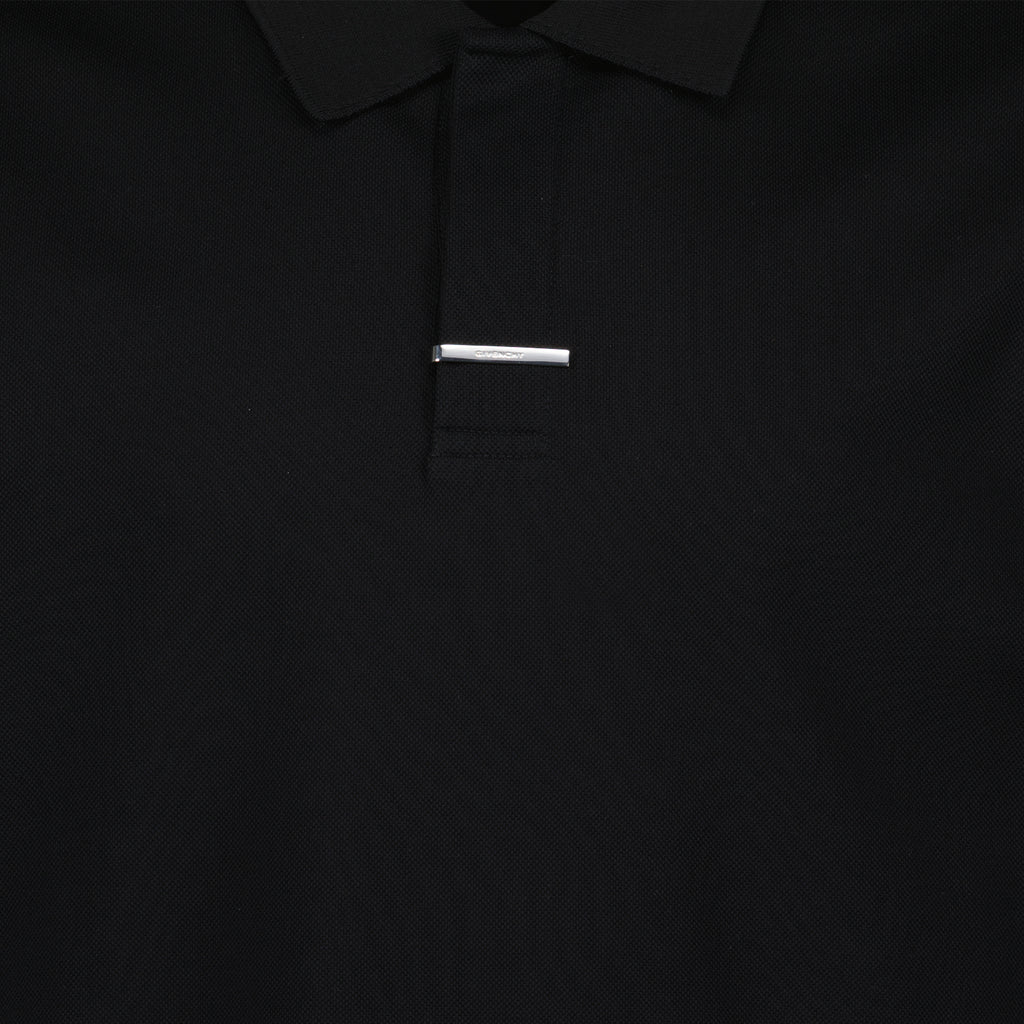 Polo shirts Plaque polo shirt Givenchy Black Man