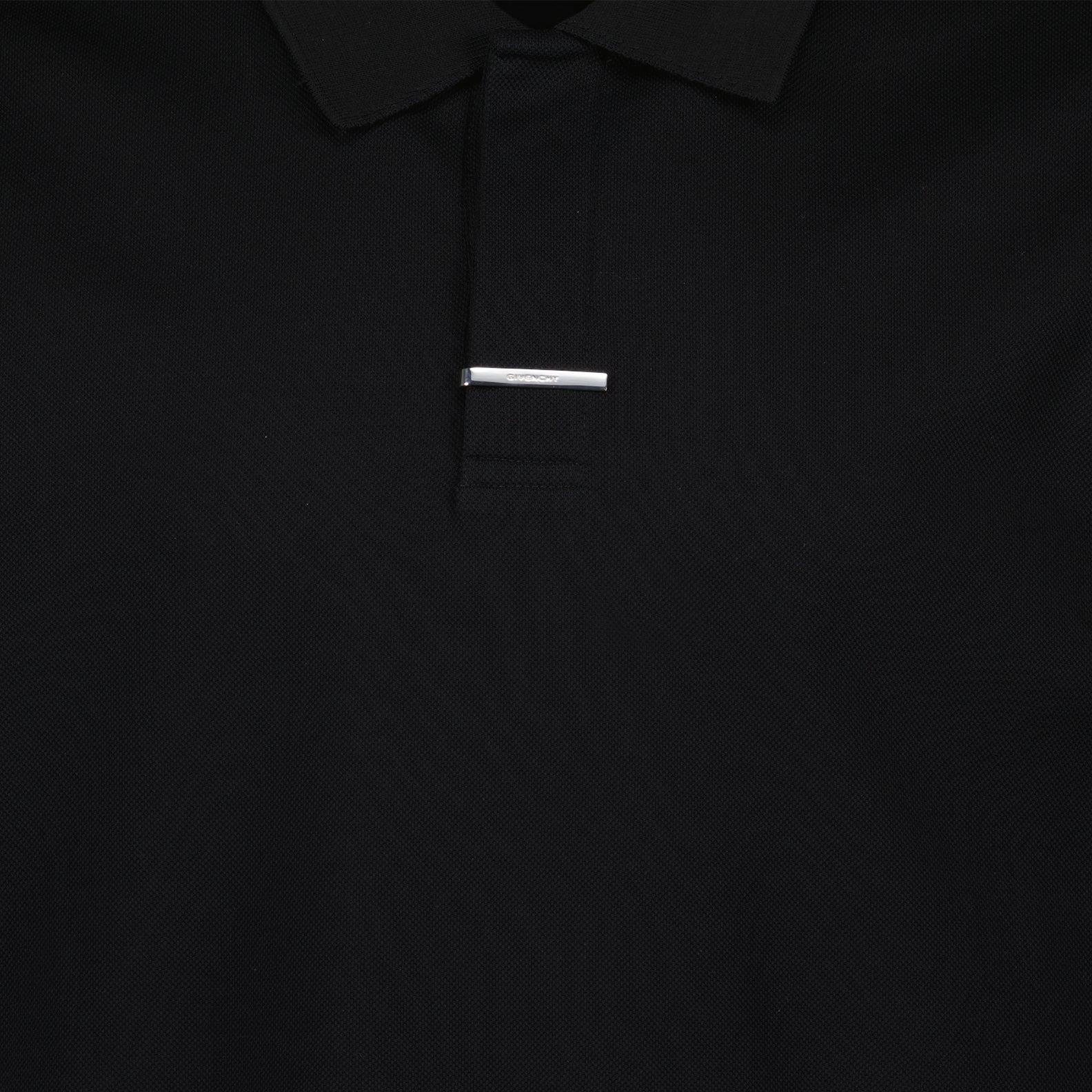 Polo shirts Plaque polo shirt Givenchy Black Man