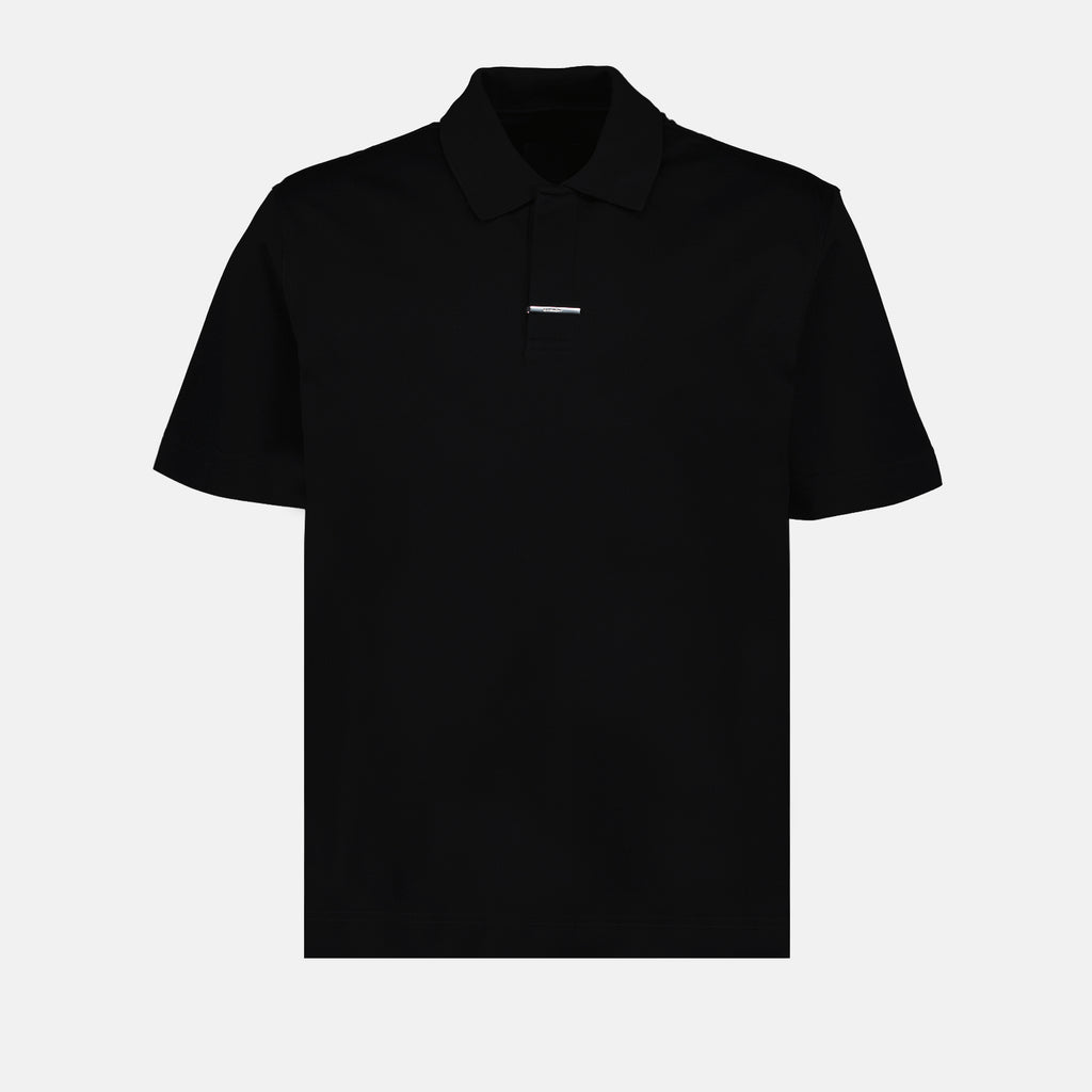 Polo shirts Plaque polo shirt Givenchy Black Man