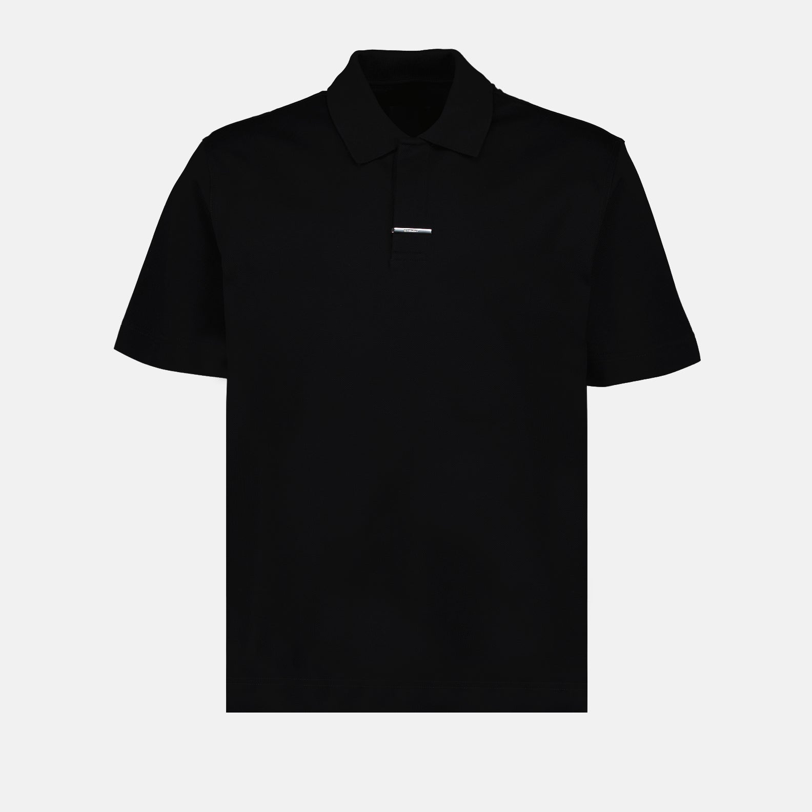 Polo shirts Plaque polo shirt Givenchy Black Man