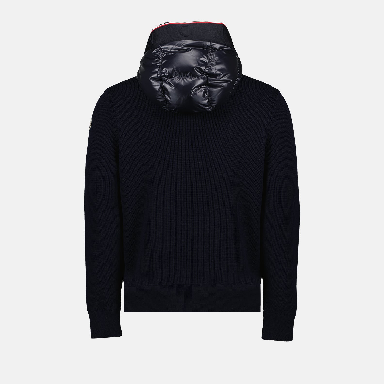 Vestes Veste bi-matière Moncler Bleu Homme