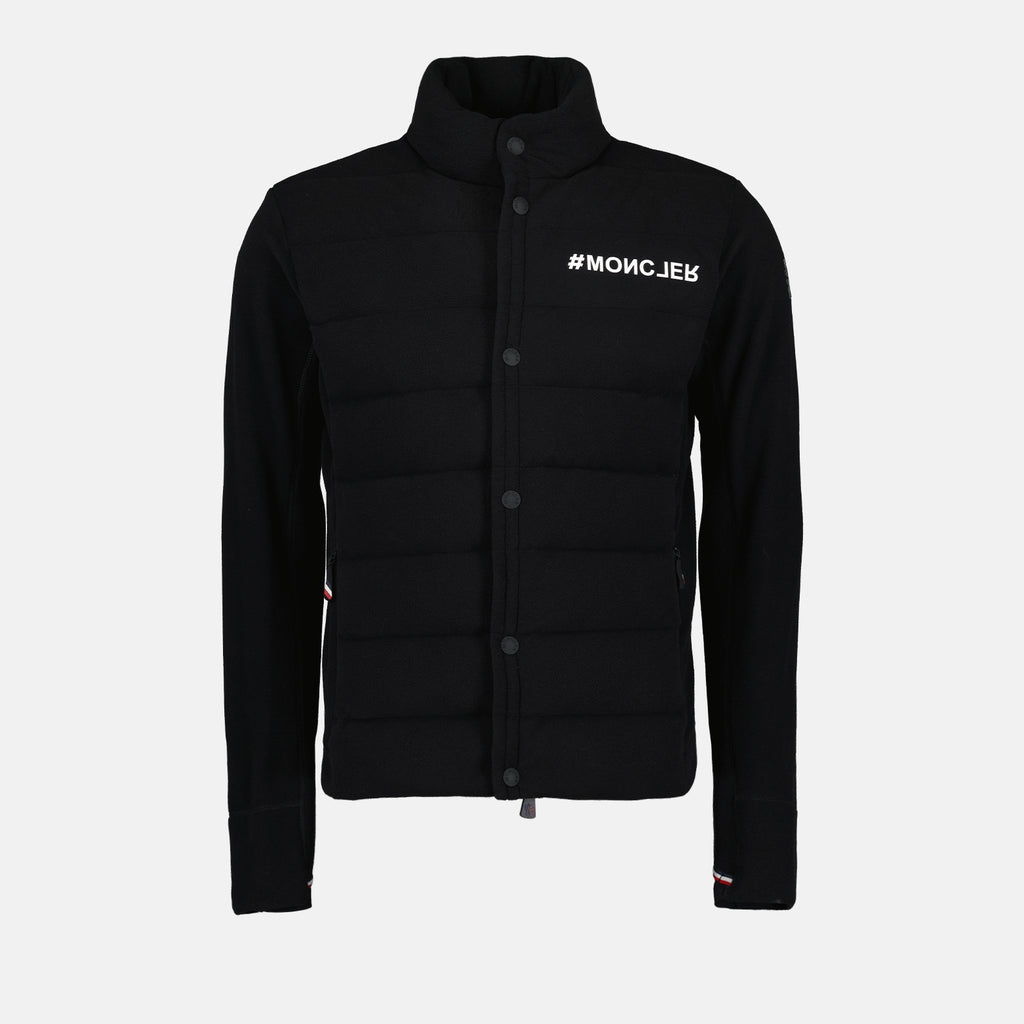 Jaquetas Sweat zippé Moncler Grenoble Preto Homme