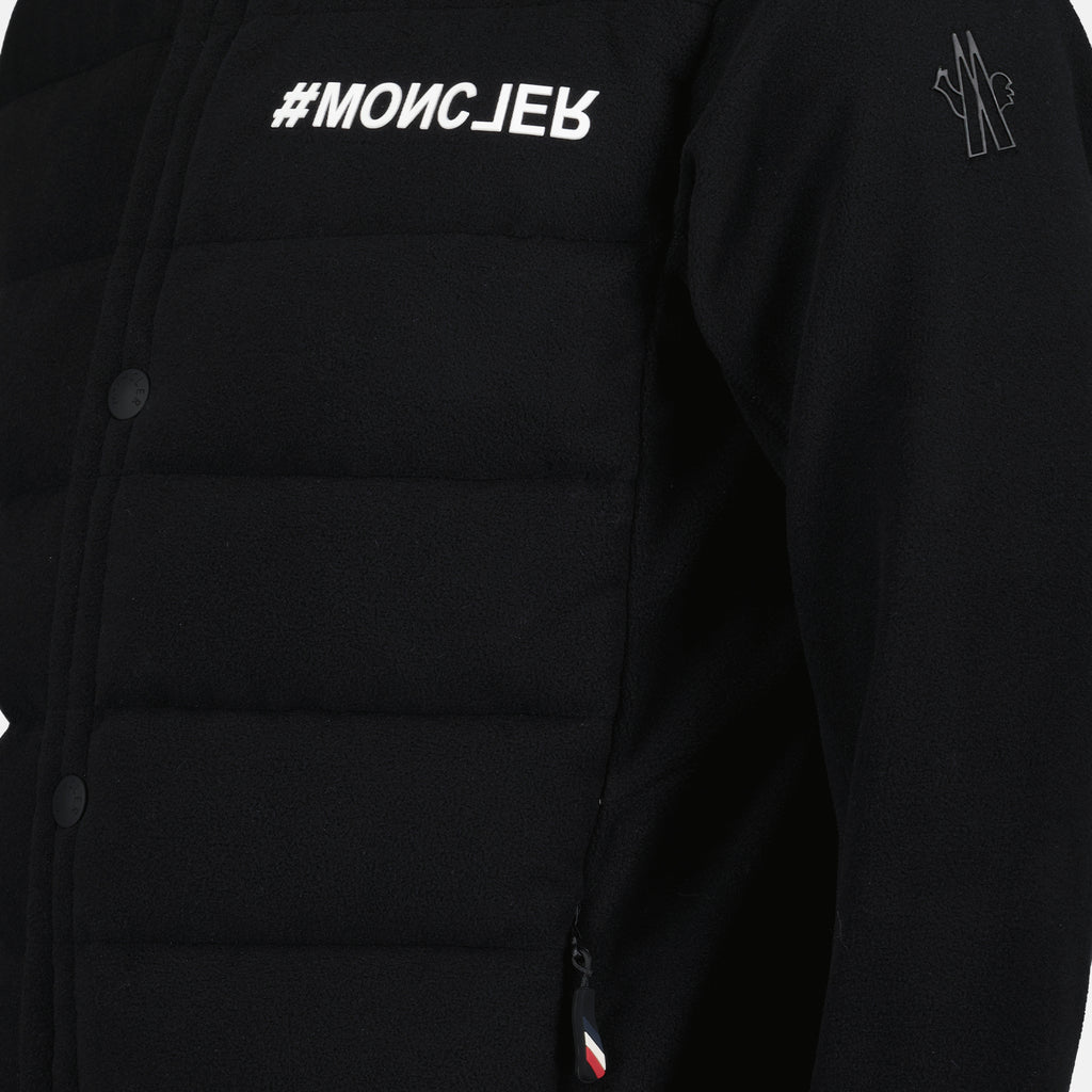 Jaquetas Sweat zippé Moncler Grenoble Preto Homme